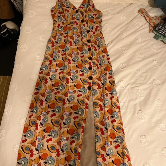 Urban Outfitters A-Line Midi-Dress - Picture 3 of 4